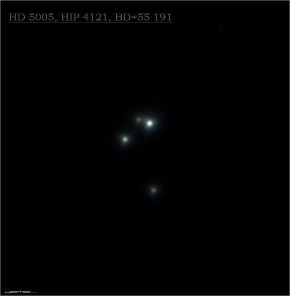 HIP-4121 | HD 5005 | BD+55 191