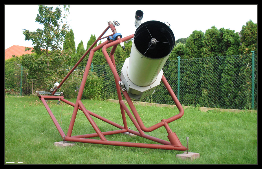Home made Yoke equatorial mount